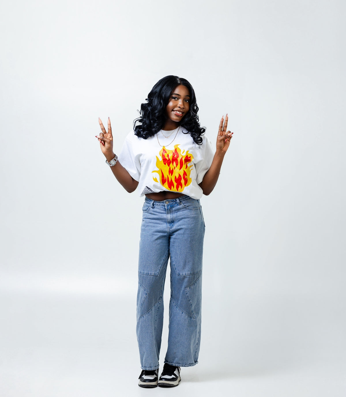GL Blaze Vision Tee ( White )